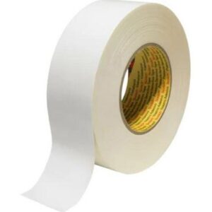 Tejp textil plastbelagd 25mmx50m vit