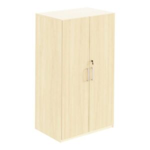 3xA4-hylla med dörrar björk