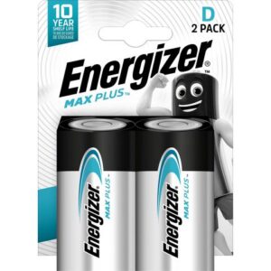 Batteri ENERGIZER Max Plus D 2/fp