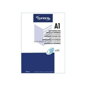 Blädderblock LYRECO 78,80x59cm 70g 5/fp