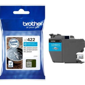 Bläckpatron BROTHER LC422C Cyan