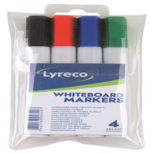 Whiteboardpenna LYRECO drywipe sned 4/fp
