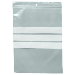 Blixtlåspåse skrivfält 160x220mm 100/fp