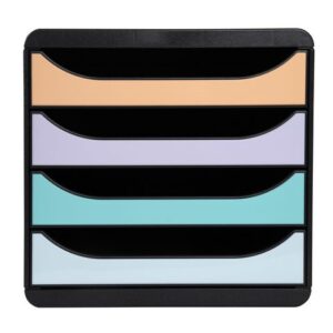 Blankettbox EXACOMPTA BIGBOX 4 låd paste