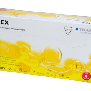 Latexhandske TEGERA 833 8 100/fp