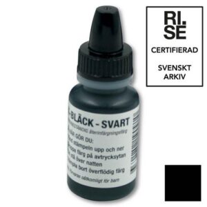 Stämpel K-Bläck 10 ml svart (arkivbest)