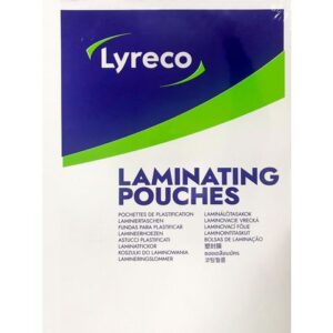 Laminat LYRECO A3 75mic klar 100/fp