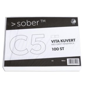 Kuvert konsument fp C5 90g remsa 100/fp