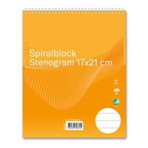 Spiralblock FORMAT stenogram 170x210mm