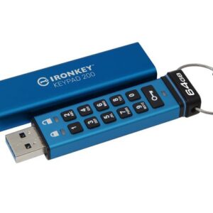 USB-Minne KINGSTON Ironkey 200 64GB