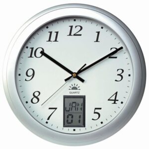 Väggur UNILUX Instinct Ø30,5cm grå