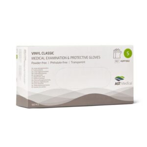 Vinylhandske puder & ftalatfri S 100/fp