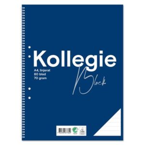 Kollegieblock FW A4 70g 80bl linj