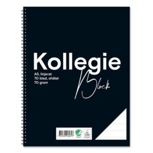 Kollegieblock FW A5 70g 70bl linj oh