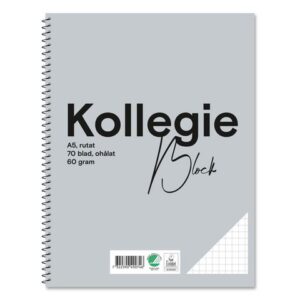 Kollegieblock FW A5 60g 70bl rut oh