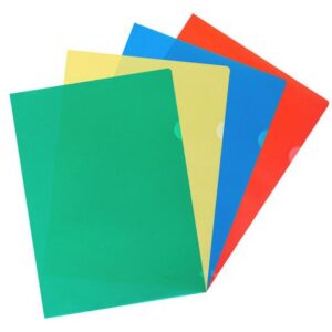 Aktmapp A4 0,12 sort färg 100/fp