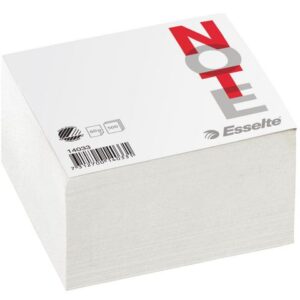 Blockkub 100x100x50mm 500ark vit