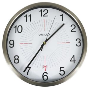 Väggur UNILUX Outdoor Ø35,5 cm grå