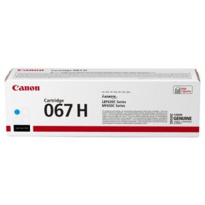 Toner CANON 067H 2,35K cyan
