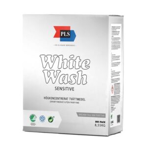 Tvättmedel PLS White Sensitive 8,55kg