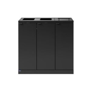 Avfallshantering BICA 3x65L kombo grå