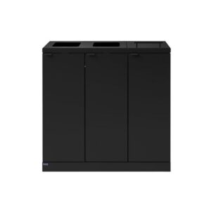 Avfallshantering BICA 3x65L kombo svart