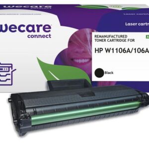 Toner WECARE HP W1106A 106A 1K svart