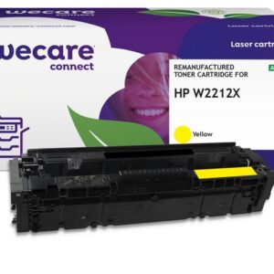 Toner WECARE HP W2212X 207X 2,45K gul
