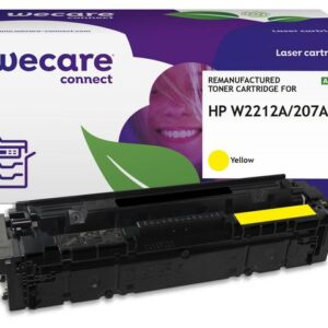 Toner WECARE HP W2212A 207A 1,25K gul