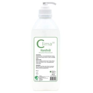 Tvål CLIMA30 med pump parfym. 600ml