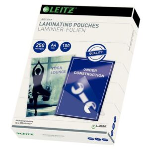 Laminat LEITZ A4 250mic klar 100/fp