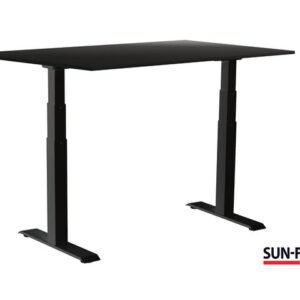Bord SUN-FLEX VI höj/sänk 140x80 sva/sva