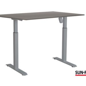 Bord SUN-FLEX I höj/sänk 120x80 grå/grå