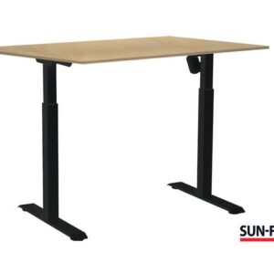 Bord SUN-FLEX I höj/sänk 160x80 sva/bjö
