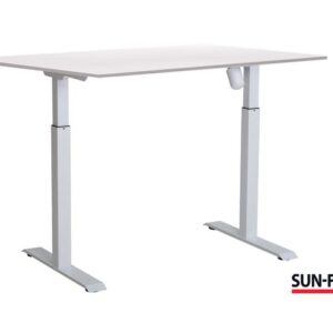 Bord SUN-FLEX I höj/sänk 160x80 vit/vit