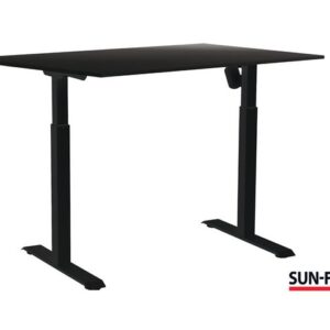 Bord SUN-FLEX II höj/sänk 120x80 sva/sva