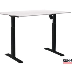 Bord SUN-FLEX I höj/sänk 160x80 sva/vit