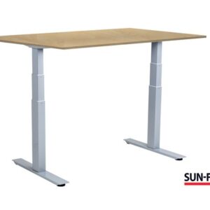 Bord SUN-FLEX VI höj/sänk 160x80 grå/bjö