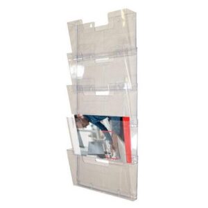 Blankettfack 5-fack transparent