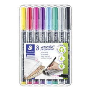 Universalpenna LUMOCOLOR F P sort.f 8/fp