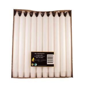 Kronljus DELSBO Stearin 25cm 30/fp