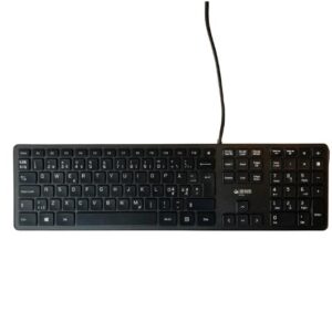 Tangentbord MATTING slim kabel svart